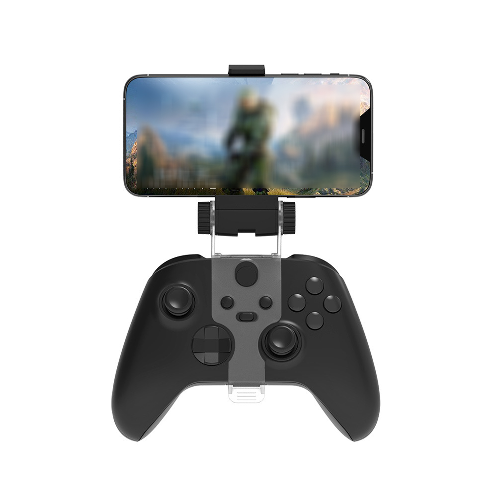 Gaming Accessories Xbox Series S - DOBE調整可能なユニバーサルコントローラークリップTYX-0631B、Xbox Series X/S用回転式ホルダー、ポータブルゲームマウントアクセサリー