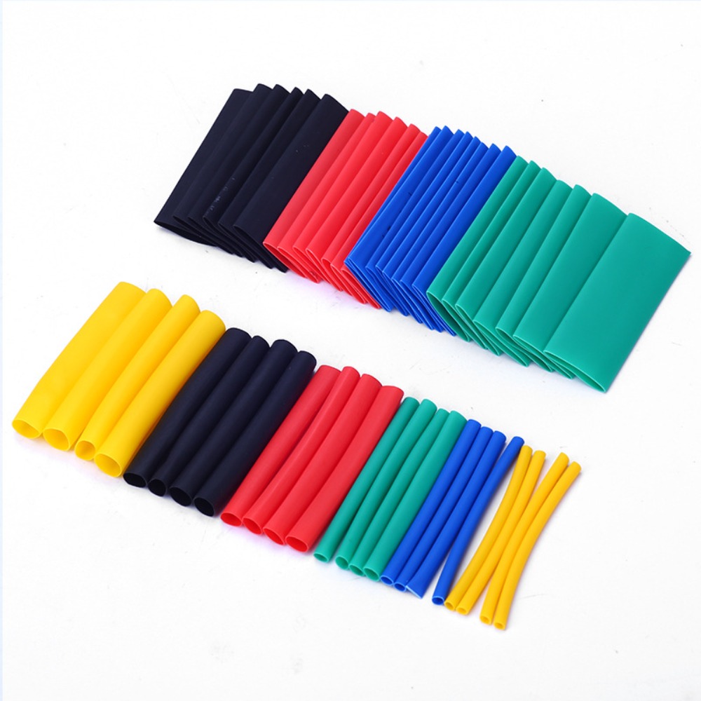 Sleeved Cable Kit - 熱収縮チューブキット 耐熱チューブ 熱収縮ワイヤーラッピング 電気接続ケーブル絶縁スリーブプロテクター