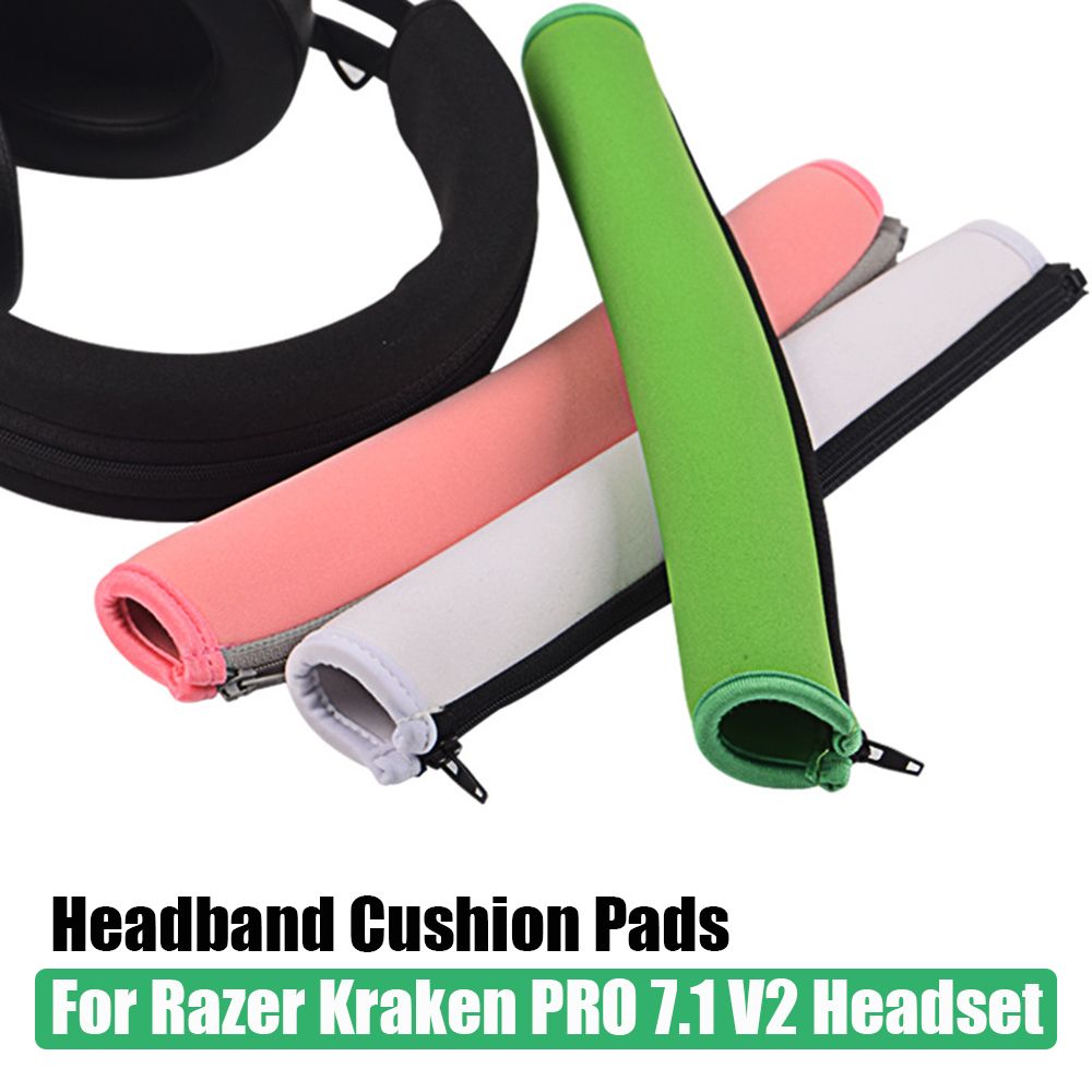 Gaming Headphone Accessories - ソフトアクセサリーヘッドセットヘッドバンド交換カバーヘッドフォンヘッドビームパッド Razer Kraken PRO 7.1 V2