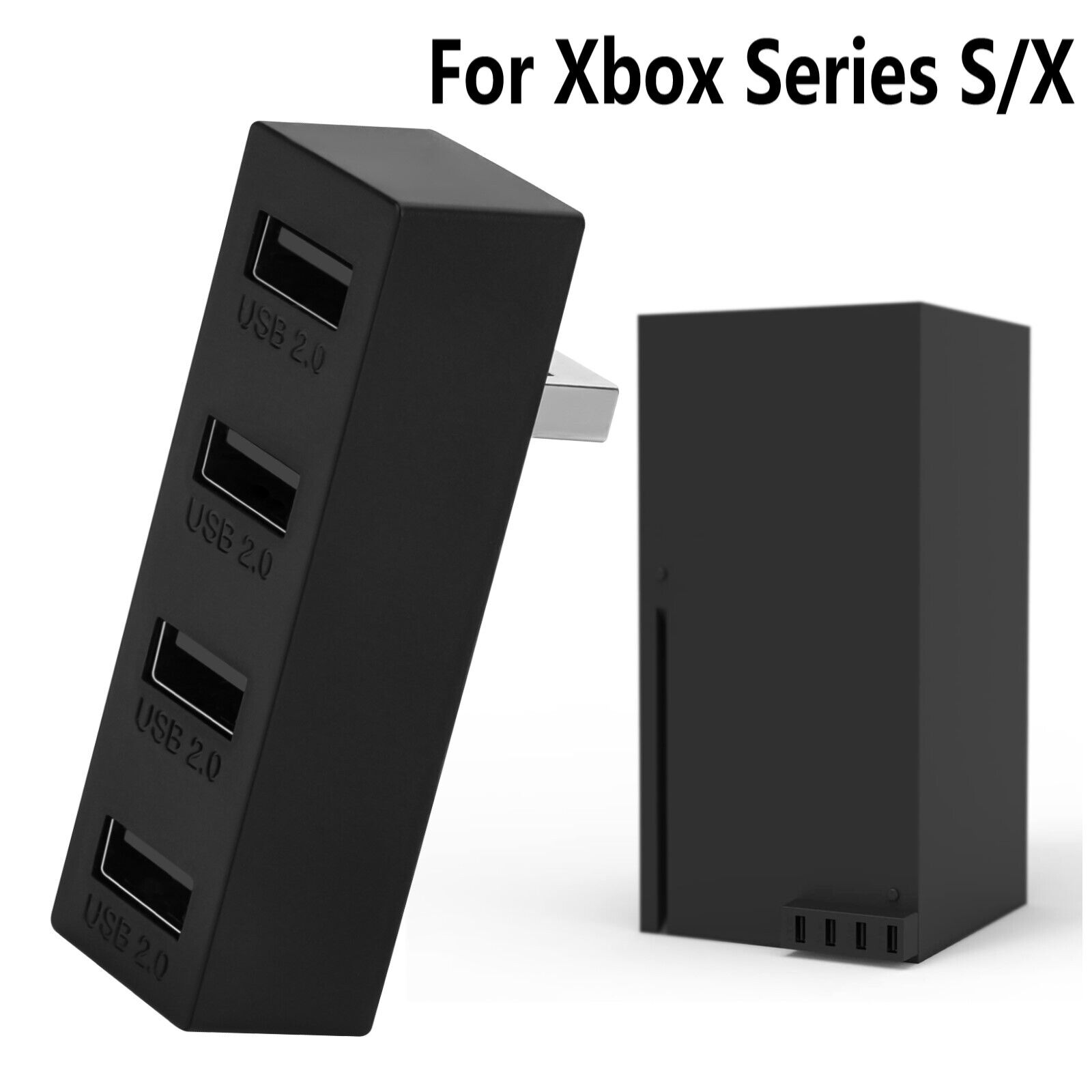 Gaming Accessories Xbox Series S - 高速USBハブ,拡張アダプター,xboxシリーズおよびxゲームコンソールアクセサリ用のUSB 2.0ハブ