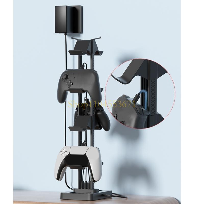 ベストセラー多機能ゲーム機器ラック 専用スロット付き モダン - Gaming Accessories Rack のレビューと価格