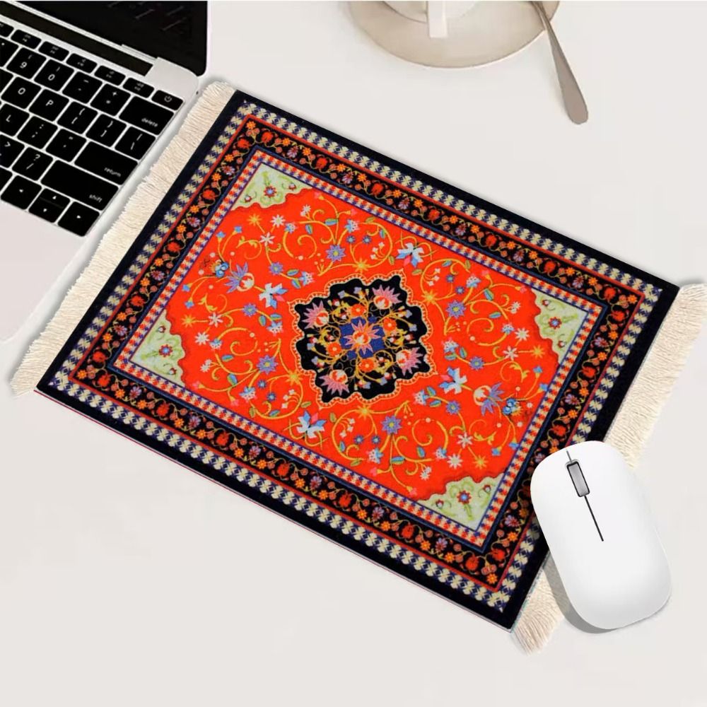 ペットパッド ボヘミア ペルシャ風マウスパッド タッセル付き - Gaming Accessories Retro のレビューと価格