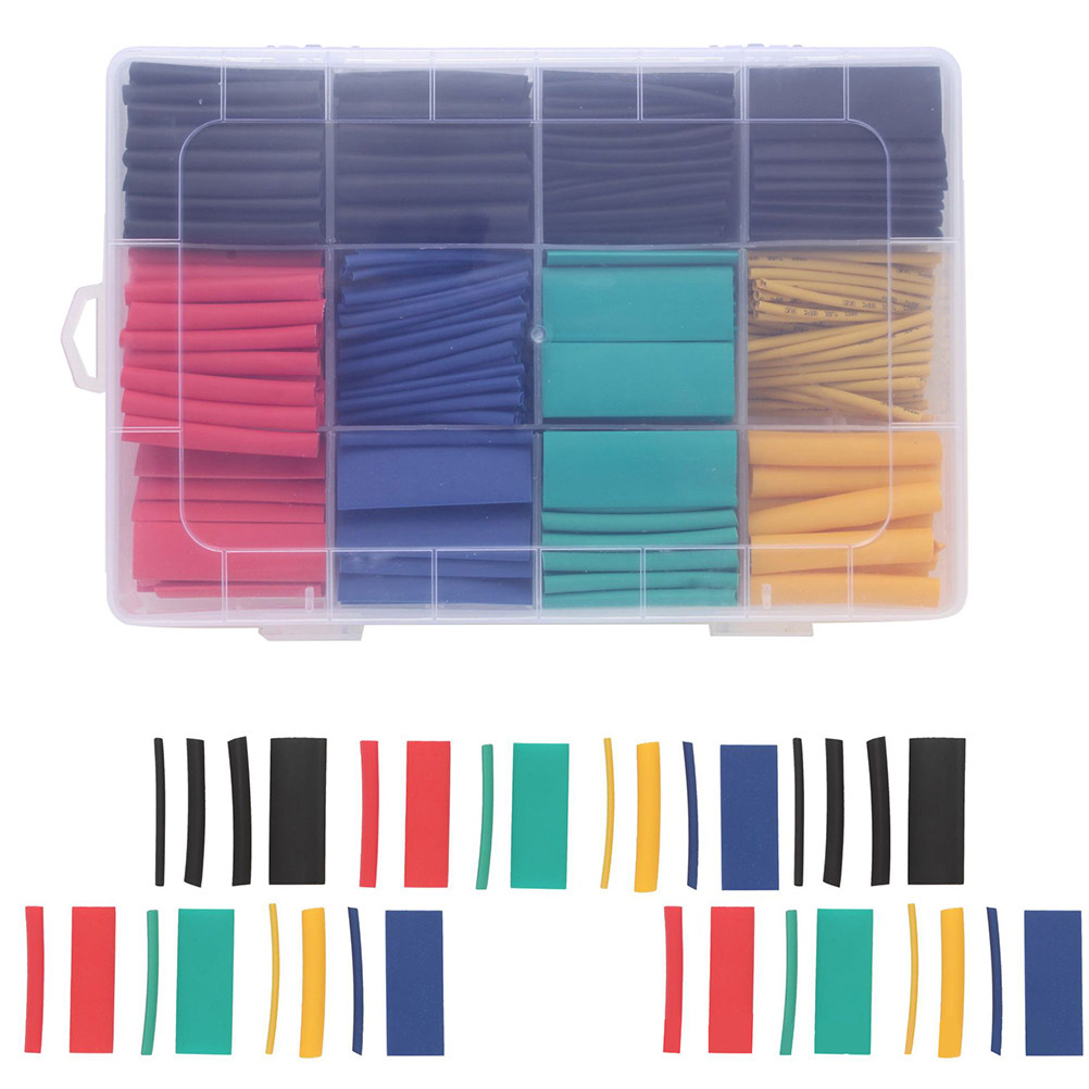 530個入り 熱収縮チューブ ポリオレフィン製 電線保護チュ - Sleeved Cable Kit のレビューと価格