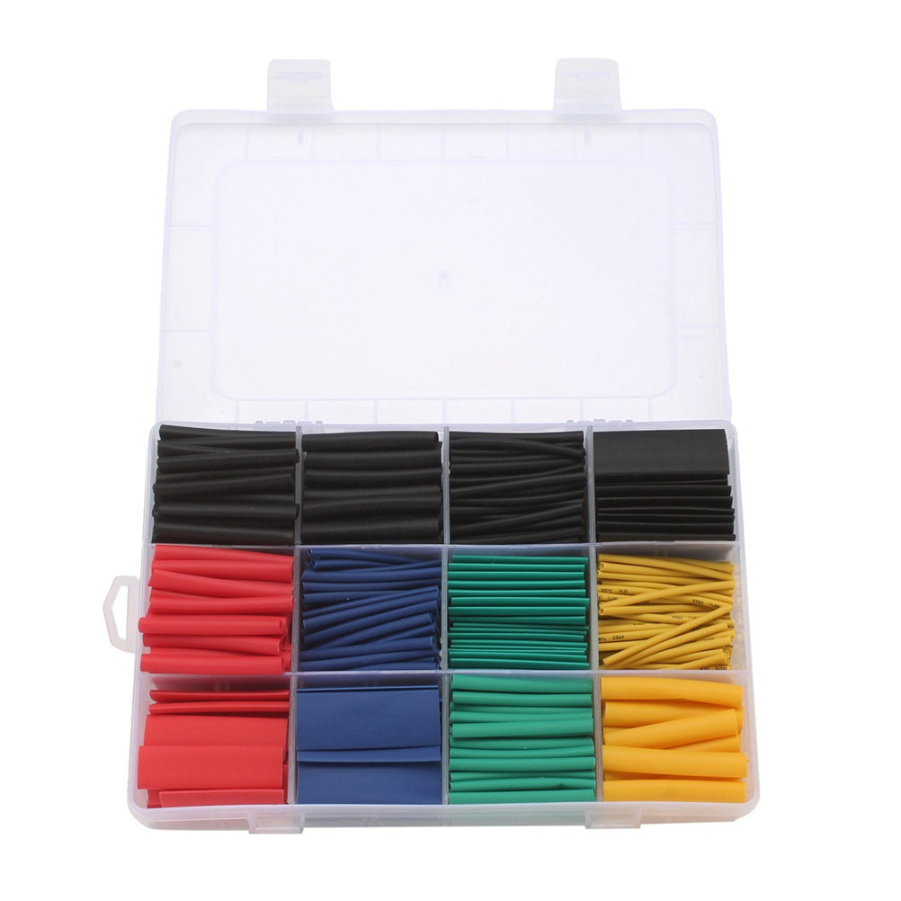 530個入り 熱収縮チューブ ポリオレフィン製 電線保護チュ - Sleeved Cable Kit のレビューと価格