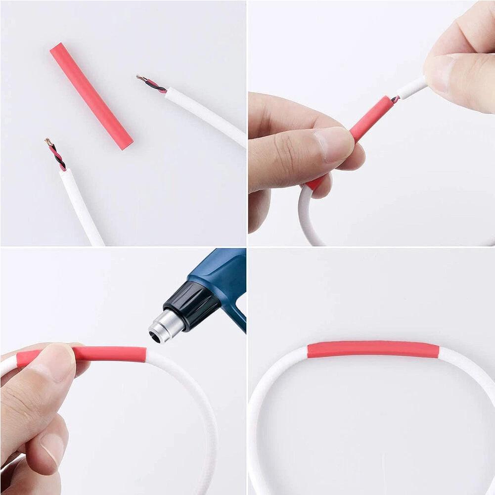 熱収縮チューブ 耐熱チューブ 熱収縮包装キット 電気接続 ワ - Sleeved Cable Kit のレビューと価格