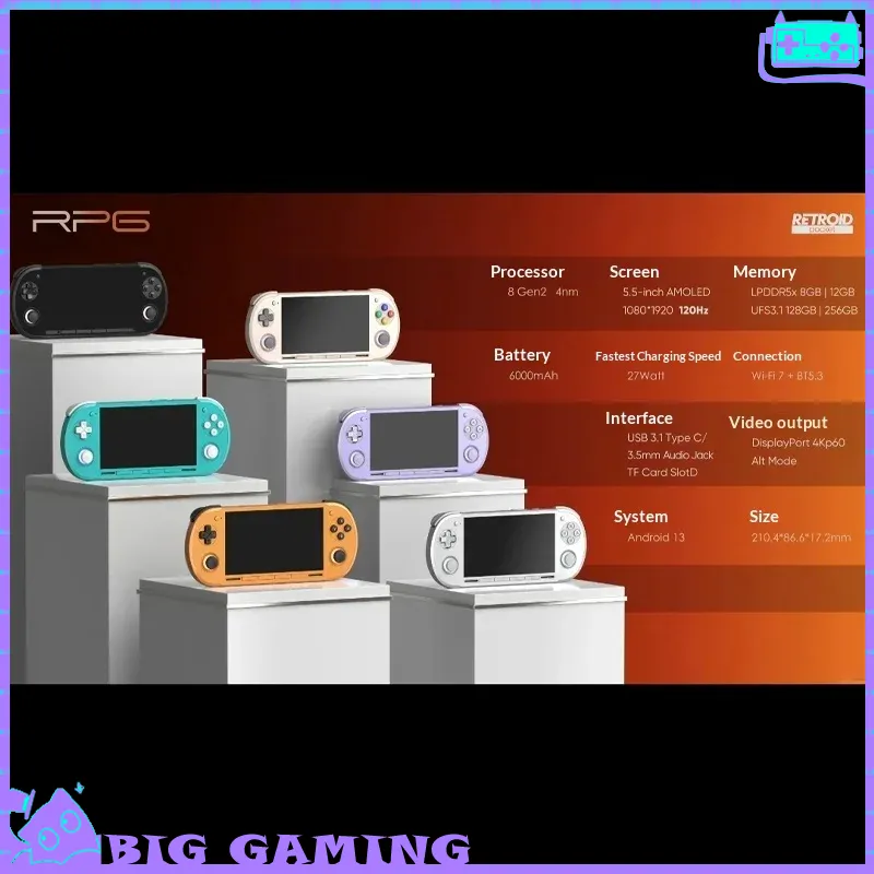 Retroid Pocket G2 ゲーミングハンドヘルド  - Gaming Accessories Retro のレビューと価格