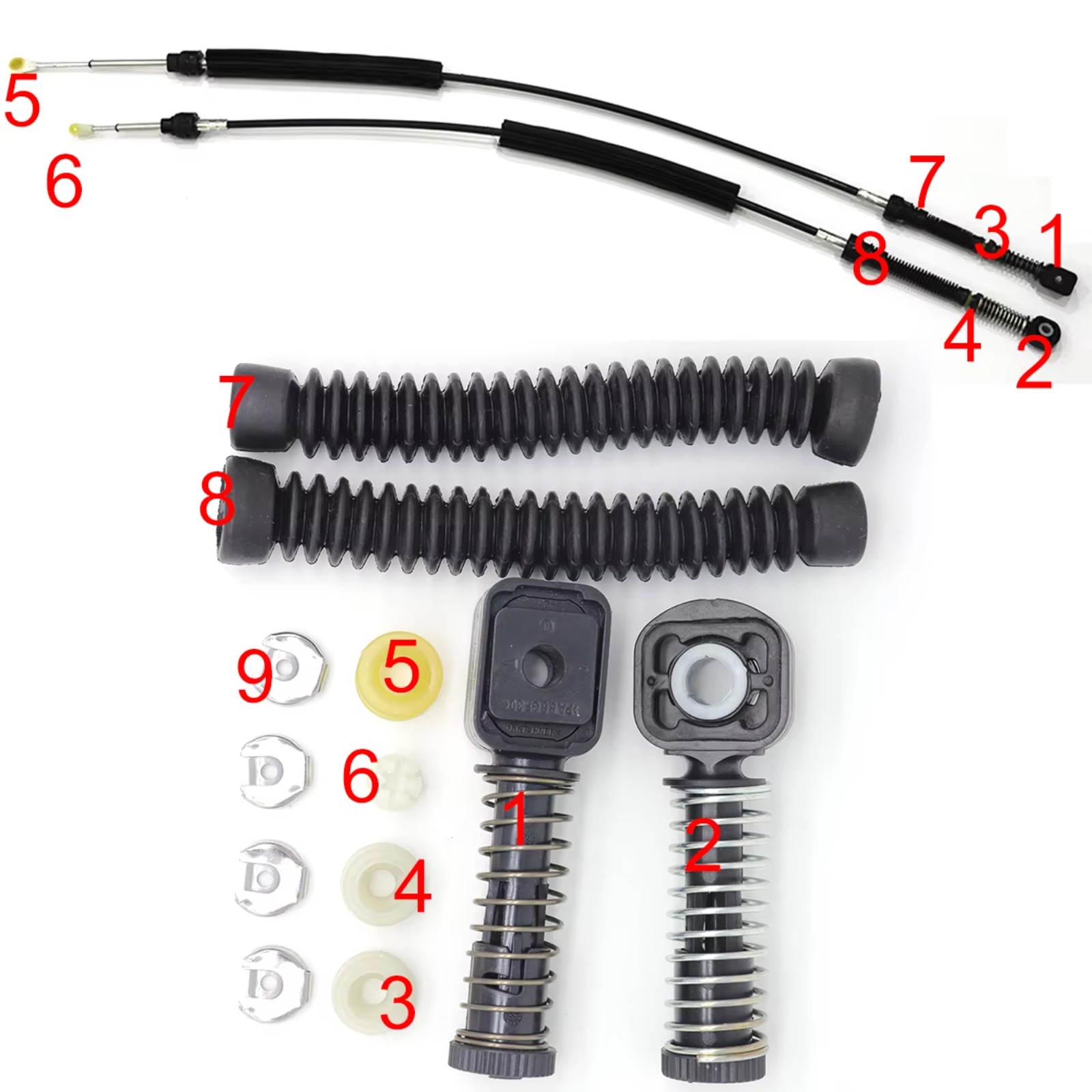 手動ギアシフトセレクターレバー、リンケージケーブル、ボーデン - Sleeved Cable Kit のレビューと価格