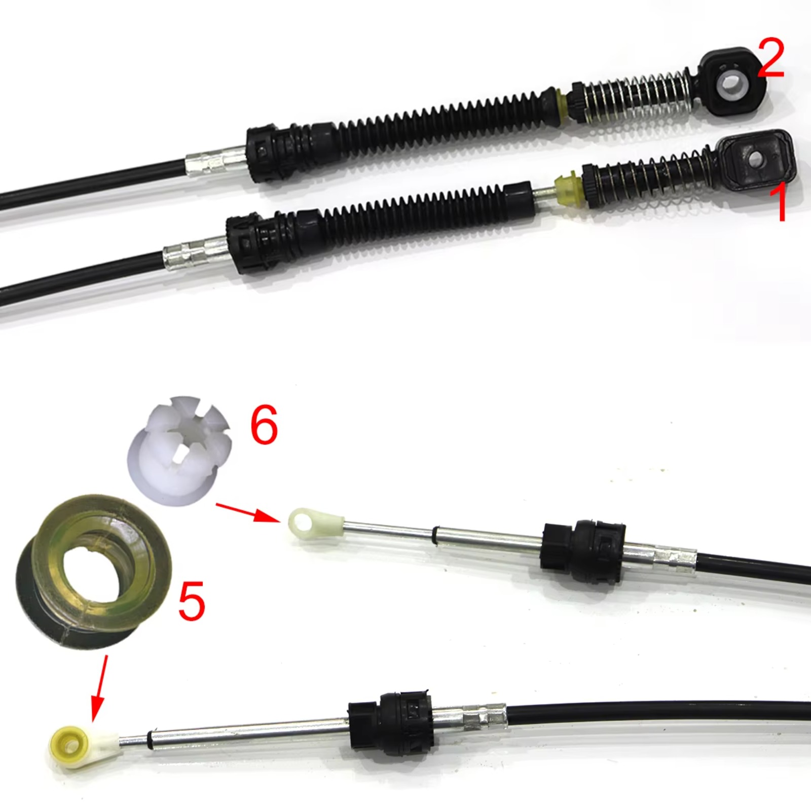 手動ギアシフトセレクターレバー、リンケージケーブル、ボーデン - Sleeved Cable Kit のレビューと価格