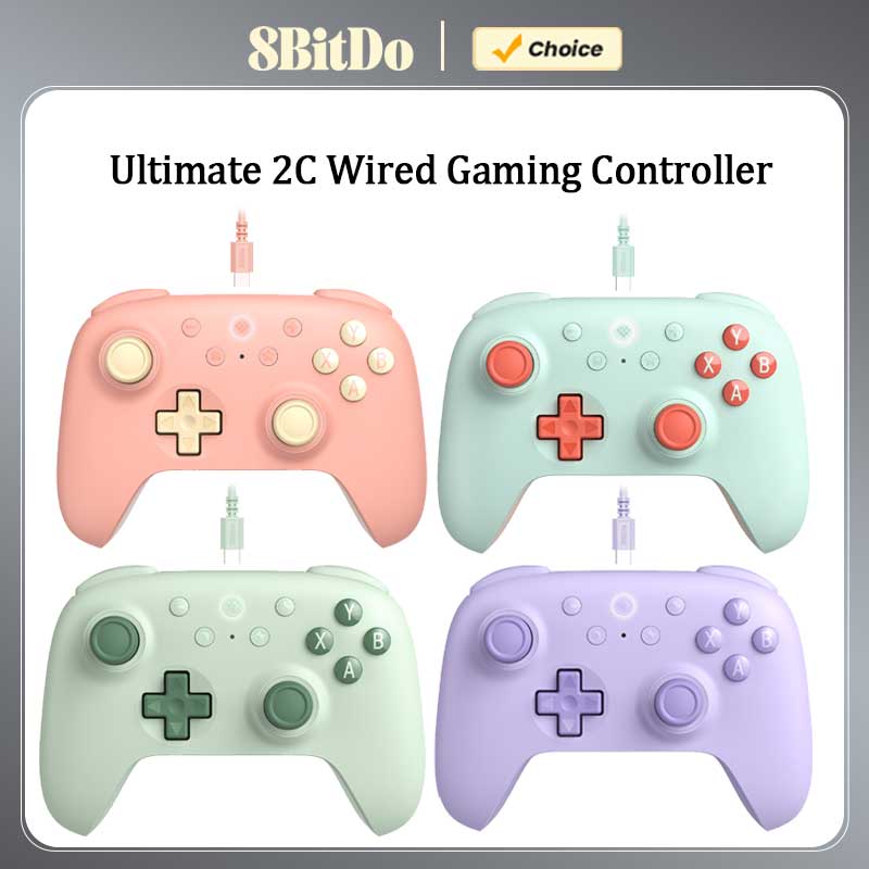 8bitdo-究極の2c有線ゲームコントローラー,ホールエフ - Gaming Accessories For Android のレビューと価格