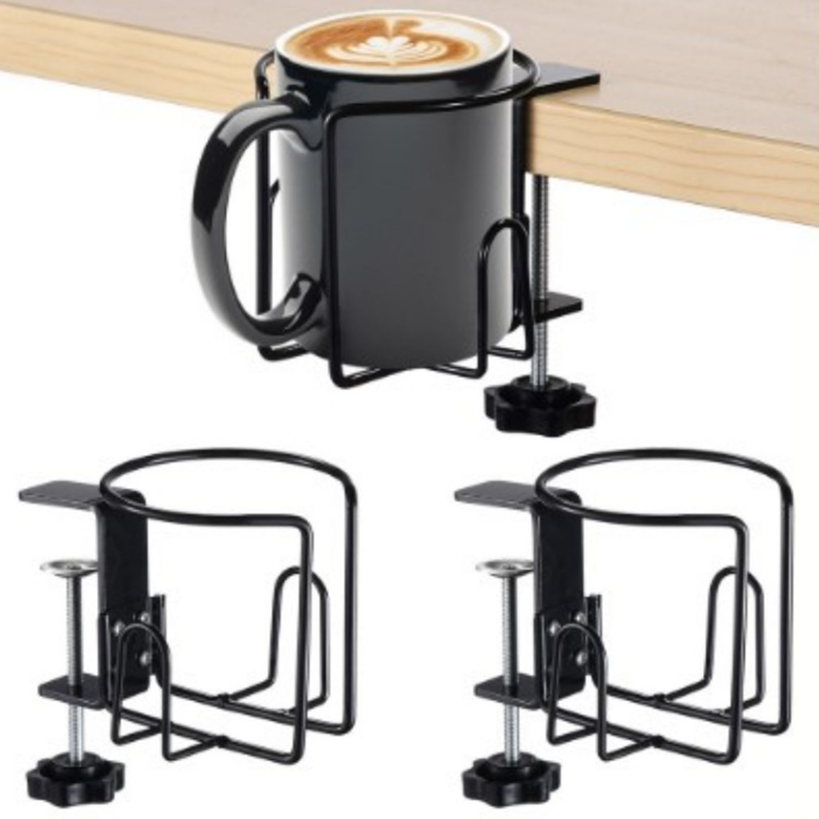 デスクカップホルダー ゲーミングデスクアクセサリー こぼれ防 - Gaming Accessories Rack のレビューと価格