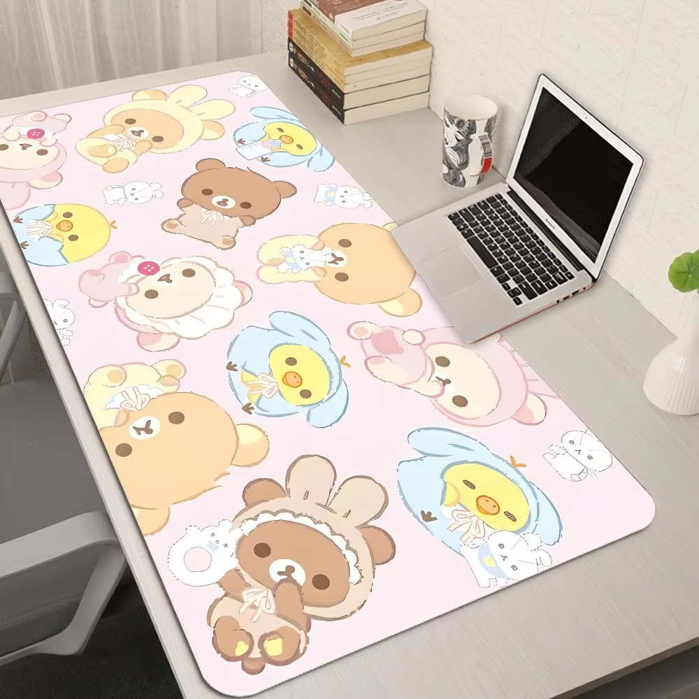 XXLサイズ 漫画風 ピンク マウスパッド アニメ かわいい - Gaming Accessories Bundle のレビューと価格