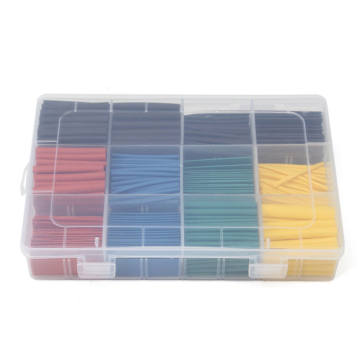 520個入り 熱収縮チューブセット カラフルなフラットケーブ - Sleeved Cable Kit のレビューと価格