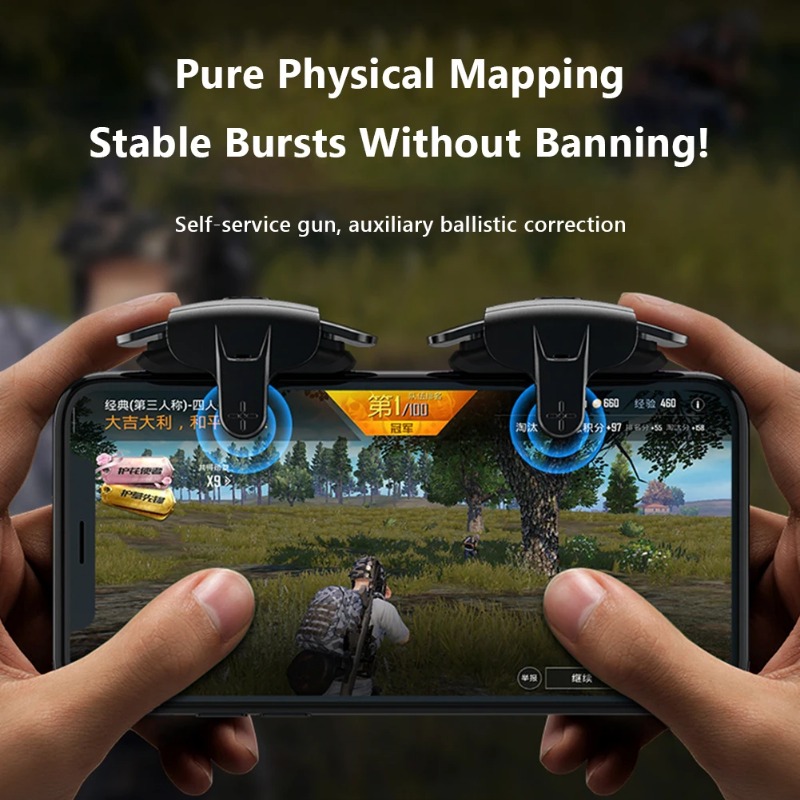 AK05ゲームコントローラー PUBGモバイル用 携帯電話射 - Gaming Accessories Bundle のレビューと価格