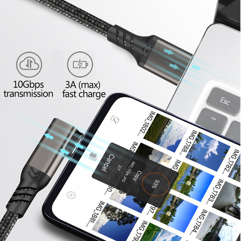 USB 3.2 Gen 2 エルボ 10Gbps ケーブル  - Gaming Headphone Accessories のレビューと価格